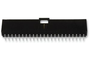 MOLEX 70553-0022 Cabezal de Pin, Señal, 2.54 mm, 1 Líneas, 23 Contactos, THT (Through Hole) Ángulo Recto
