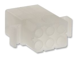 MOLEX 19-09-1061 Connector Housing, Positive Latch, Standard Mounting Ears, Standard .093" 1991 Series, Receptacle