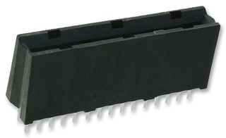 TE CONNECTIVITY - ELCON 6650383-1 Card Edge Connector, Dual Side, 1.57 mm, 6 Contacts, Through Hole Mount, Straight