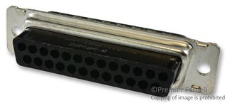 207464-2 TE CONNECTIVITY - AMP, D Sub Connector Housing, 25