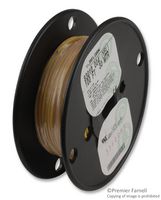 BELDEN 83010 004100 Wire, Hook Up, Hi Temp, PTFE, Yellow, 16 AWG, 19 x 29AWG, 100 ft
