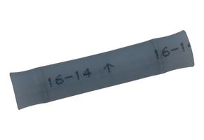 3M MNG14BCX Butt Splice, Blue, Scotchlok Series, 16 AWG, 14 AWG, Nylon (Polyamide)