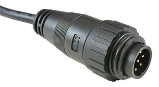 AMPHENOL LTW PWE-07AMMM-SL7A01 Circular Connector, Circular Power Connector, PWE (8A) Series, Cable Mount Plug, 7 Contacts