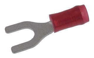 AMP - TE CONNECTIVITY 32054 Fork / Spade Tongue Terminal, PIDG Series, 22 AWG, 16 AWG, 1.65 mm², M5, #10