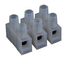 WIELAND ELECTRIC 21.311.0353.0 Panel Mount Barrier Terminal Block, Eurostyle, 2 Row, 3 Positions, 22 AWG, 14 AWG, 10 mm, 20 A
