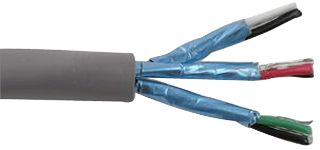 ALPHA WIRE 6033C SL005 Multipair Cable, Communication, Shielded, 3 Pair, 20 AWG, 0.51 mm², 100 ft, 30.5 m