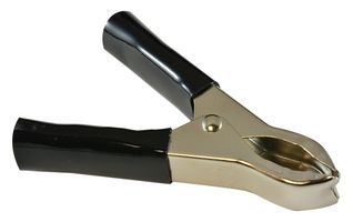 HOFFMAN PRODUCTS T641CPB Alligator Clip, 26.92 mm, 30 A, Black