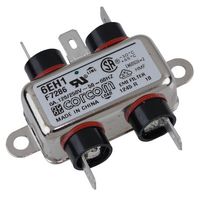 CORCOM - TE CONNECTIVITY 6EH1 Power Line Filter, Medical, 250 VAC, 6 A, Single Phase, 1 Stage, Chassis Mount