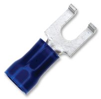 AMP - TE CONNECTIVITY 324165 Fork / Spade Tongue Terminal, PLASTI-GRIP Series, 16 AWG, 14 AWG, 2.62 mm², M3.5, #6