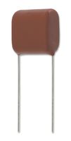 PANASONIC ECQ-E2393JB Capacitor de Película Propósito General, Metallized PET, Caja Radial - 2 Pines, 0.039 µF, ± 5%