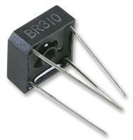 GENESIC BR61 Bridge Rectifier, Single Phase, 100 V, 6 A, BR-6, 4 Pins, 1 V