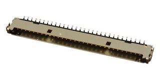 HIROSE / HRS DF19G-30P-1H(54) PCB Receptacle, Wire-to-Board, 1 mm, 1 Rows, 30 Contacts, Surface Mount, DF19 Series