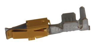 AMP - TE CONNECTIVITY 927768-9 Rectangular Power Contact, JPT Series, Gold Plated Contacts, Bronze, Socket, Crimp, 17 AWG