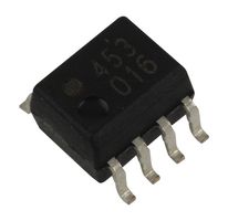 BROADCOM HCPL-0453-000E Optocoupler, Transistor Output, 1 Channel, SOIC, 8 Pins, 25 mA, 3.75 kV, 19 %