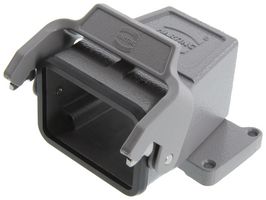 HARTING 19300060716 Heavy Duty Connector, Hood, Top Entry, Aluminum Body, 1 Lever, 6B