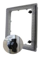 FIBOX AR IPW 1210 W Inspection Window, Opaque Cover, Enclosures, Polycarbonate, NEMA 4, 4X, 12, 13, 3.45 ", 11.6 "
