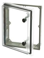 FIBOX AR IPW 1614 B Inspection Window, Enclosures, Polycarbonate, NEMA 4, 4X, 12, 13, 3.45 ", 15.8 "