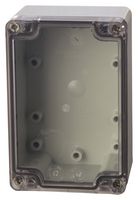 FIBOX UL PCT 081206H Plastic Enclosure, Multipurpose, Polycarbonate, 80 mm, 120 mm, 60 mm, IP66, IP67