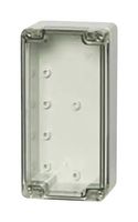FIBOX UL PCT 081607 Plastic Enclosure, Multipurpose, Polycarbonate, 80 mm, 160 mm, 65 mm, IK07, IK08, IP66, IP67