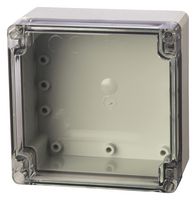 FIBOX UL PCT 121208 Plastic Enclosure, Multipurpose, Polycarbonate, 120 mm, 122 mm, 75 mm, IP66, IP67