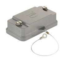HARTING 09390105410 Dust Cap / Cover, Protection Cover, Harting Han B Series Heavy Duty Connectors