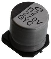 NICHICON GYC1V271MCQ1GS Hybrid Aluminium Electrolytic Capacitor, 270 µF, ± 20%, 35 V, Radial Can - SMD, 0.02 ohm