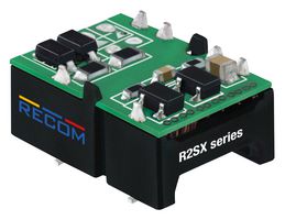 RECOM POWER R2SX-1205-R Isolated Surface Mount DC/DC Converter, ITE, DIP, 1:1, 2 W, 1 Output, 5 V