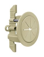 MIDLITE PRODUCTS R1SP-I 2" CABLE PASS THRU/ANCHOR SYSTEM, IVORY