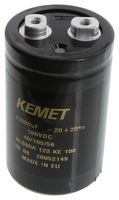 KEMET ALS80A123KE100 Capacitor Electrolítico, 12000 µF, 100 V, ± 20%, Tornillo, 7000 horas a 105°C