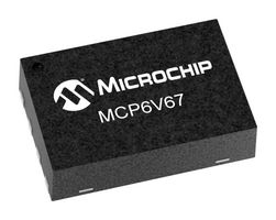 MICROCHIP MCP6V67T-E/MNY Operational Amplifier, RRIO, 2 Channels, 1 MHz, 0.45 V/µs, 1.8V to 5.5V, TDFN-EP, 8 Pins