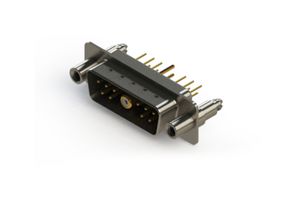 EDAC 627-11W1224-7TE Combination Layout D Sub Connector, 627C Series, DA-11W1, Plug, 11 Contacts