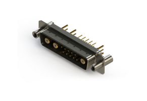 EDAC 627-13W3224-5TC Combination Layout D Sub Connector, 627C Series, DB-13W3, Plug, 13 Contacts