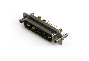 EDAC 627-13W3624-4N6 Combination Layout D Sub Connector, 627C Series, DB-13W3, Plug, 13 Contacts, 10 Signal, 3 Power