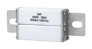 BEL FUSE 0AKK-K300-BA Fusible, Automotriz, Acción Rápida, 300 A, 1 kV, 117 mm x 45 mm x 25.3 mm, 0AKK Series