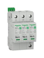 SCHNEIDER ELECTRIC M9L33480 Surge Protector, Surge Arrester, 3 Pole, Type 1, 75 kA, 480 V, DIN Rail