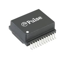 PULSE ELECTRONICS HX1224CNLT Ethernet & LAN Transformer, 100 Base-TX PoE, 1 Port, 0.6, 350 µH, 4 kVrms, Surface Mount
