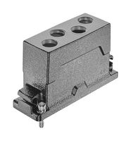 HARTING 19405240440 Heavy Duty Connector, 4x M20, Hood, Top Entry, Aluminum Die-Cast, Screw, 24B