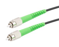 L-COM FCA-SFCAFCAS2 Fiber Optic Cable, Singlemode, 1 Fibers, 9µm / 125µm, FC Simplex to FC Simplex, 6.6ft