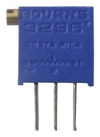 BOURNS 3296X-1-105LF Recortador, Multi Vuelta, Cermet, Ajuste Lateral, 1 Mohm, Through Hole, 25 Vueltas