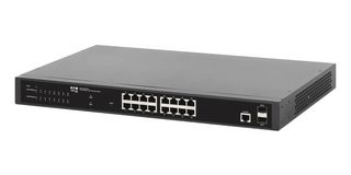 EATON TRIPP LITE NGS16C2-1 Switch, 19 Ports, Industrial, Managed Gigabit Ethernet, Desktop / Rack