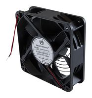 L-COM LCFAN12VDCVUL Ventilador axial de CD, 12 V, Cuadrado, 4.7 mm, 1.5 mm, 130.45 CFM