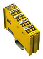 WAGO 750-666/000-104 I/O System, 4 Input/ 2 Output Digital, Fail Safe, 10 A, 24 VDC, DIN Rail, 750 Series