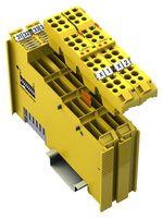 WAGO 753-667/000-104 I/O System, 4 Input/ 4 Output Digital, Fail Safe, 2 A, 24 VDC, DIN Rail, 753 Series