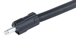 MOLEX 228971-2111 Cable Assembly, HyperQube Plug to Free End, 1 Positions, 1 Row, 1 m, 3.3 ft