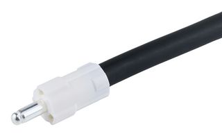MOLEX 228972-2121 Cable Assembly, HyperQube Plug to Free End, 1 Positions, 1 Row, 1 m, 3.3 ft