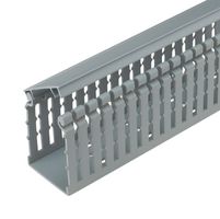 PANDUIT HN3X3LG6 Raceway Duct, w/ Hinged Cover, 77.7 mm, 86.1 mm, 1.83 m, 3.06 ", 3.39 ", 6 ft