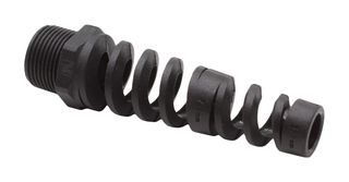 BULGIN LIMITED 12237/R Cable Gland, 5 mm, 9 mm, Nylon (Polyamide), Black