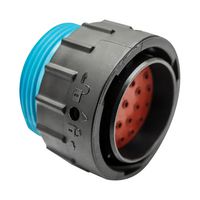 AMPHENOL SINE/TUCHEL AHDP06-24-23PR-WTA Circular Connector, Shell Size 24, Standard Circular Connector, DuraMate AHDP Series