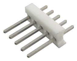 TE CONNECTIVITY - AMP 640452-5 Pin Header, Wire-to-Board, 2.54 mm, 1 Rows, 5 Contacts, Through Hole Straight, MTA-100 Series