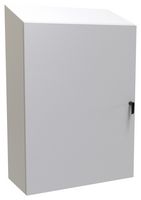 HAMMOND ST483616LG N4,12 ECLIPSE SLOPE TOP ENCL. - 48 X 36 X 16 - STEEL/LT. GRAY ROHS COMPLIANT: YES